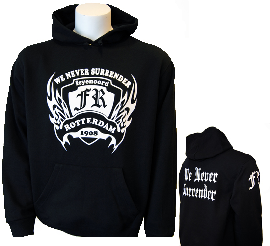 (1) Hooded " NO SURRENDER"